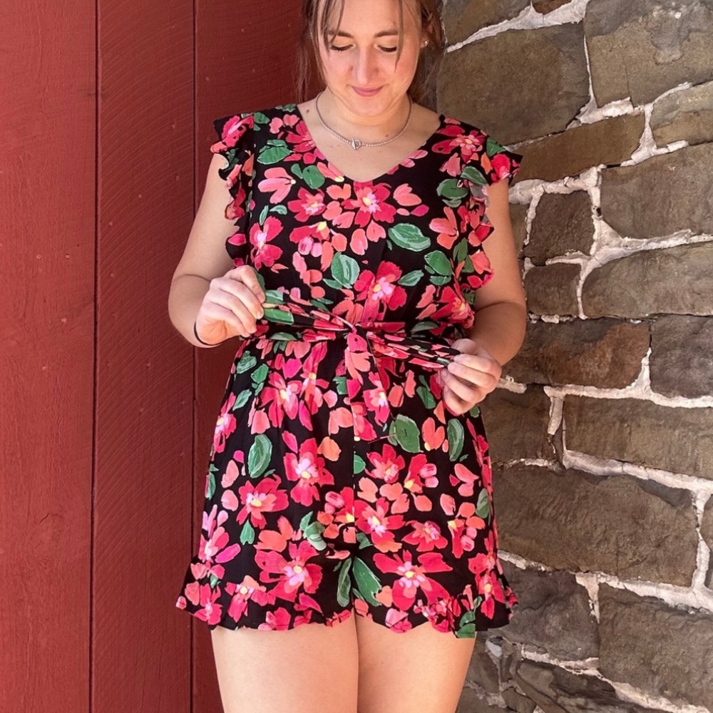 Floral Romper